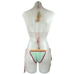 Andi Bagus Andi Baqus Women's Multicolor Crochet Tassel Two-Piece Swimsuit Swimwear Sz S/M Photo 1