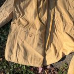 Orvis Women's Size 16 Cotton Blazer Yellow Tan Sport Coat 3 Button Classic Photo 11