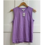 J.Crew Sweater Shell in Bright Lilac, Size Small Photo 2