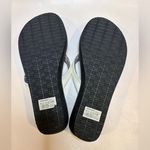 Sanuk  Gray and White Sandals Photo 1