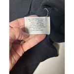 Cottagecore Ramie Knit Vest Floral Embroidered Button Front Bentley Womens M Black Size M Photo 5