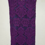 Free People Intimately Purple Blue Medallion Lace Seamless Dress XS/S Photo 0
