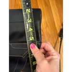 Valentino Milano Black Leather Tote Bag Rose Gold Hardware Photo 9