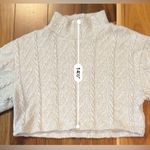 ZARA Mock Neck Crop Knit Sweater Photo 11