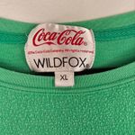Wildfox  x Coca-Cola hollywood travel refreshed sweatshirt size XL Photo 3