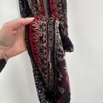 Vintage Velvet‎ Whimsigoth Red & Black Infinity Scarf Photo 4