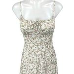 Aritzia  Wilfred Multicolor Floral Sleeveless Cami Camisole Mini Tank Dress Sz 0 Photo 0