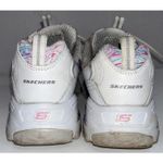 Skechers Sketchers D Lites Bloom Sneakers Marble Embroidered Classic Athletic Shoes Sz 8 Photo 9