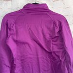 Title Nine Asymmetrical Quarter Zip Purple Fleece S small mock neck thumbholes Photo 5