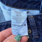 Carhartt slim fit Layton Bermuda Shorts skinny leg jean shorts Size 8 Photo 3