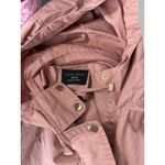 Love Tree  Women Utility Jacket Hooded‎ Drawstring Pink Cotton Medium Photo 5