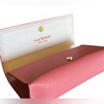 Isaac Mizrahi Eye Glass Case - Pink w/gold Photo 3