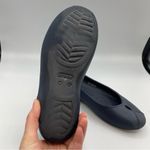 Crocs Navy Blue Slip On Flats Womens Comfort Shoes Sling Back Rubber Womens 6 Photo 6