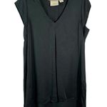 Maeve Anthropologie Ally Gray Modal Cutout Back Cap Sleeve Tunic Top Small S Photo 0