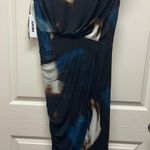 DKNY Ruched Mesh Dress Photo 2