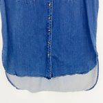 Universal Standard Short Sleeve High Low Denim Tunic Size 10-12 Photo 3