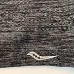 Saucony Seamless Stretch Muscle Tank Top Grey Charcoal Spacedye Breathable Large Photo 1