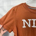 Nike  women's orange slim fit 100% cotton short sleeve casual tshirt shirt active Photo 1