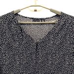 Tahari ‎ Polka Dot Blouse Black 3X Photo 2