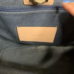 Cole Haan  Black Beige Leather Carryall Large Tote Big Bag Overnight Photo 6