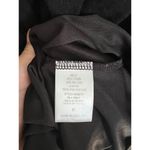 Altar'd State  Women's Medium Black Puffer Sleeve Linen‎ Mini Dress Photo 3