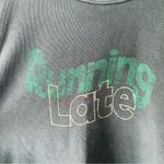 Aerie 'Running Late' Pullover Cropped Sweater Green Sz XS Photo 3