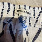 Billabong Navy Striped Lace Up Shorts Photo 2