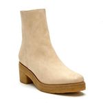 Coconuts by Matisse  Elsa‎ Ankle Boot Women's Ivory Leather Side Zipper Size 9M Photo 1
