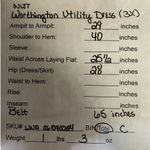 Worthington  Utility Dress,‎ belted with pockets, size 3X Photo 10