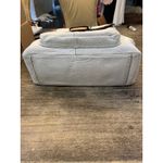 Coach  Soho Buckle Dome Shoulder Bag White Tan Pebbled‎ Leather Y2K Leather Photo 7