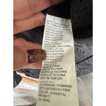 Bebe Sport Y2K Shiny Metal Black Side Arm Rouching Zip Up Motorcycle Jacket M Photo 7