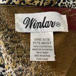 Vintage Animal Print Kaftan Coverup Dress 54PE Size undefined Photo 4