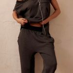 Free People One To Beat Set NWT Size M Black FP Movement Photo 0