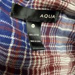 AQUA  Flannel Top Size Medium Photo 5