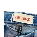 Driftwood  Charlee Wide Leg Jeans Braided Waist Button Fly Blue Size 27 Photo 9