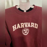 Champion Vintage  Harvard‎ hoodie burgundy size medium Photo 1