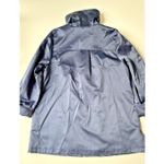 Dennis Basso Dennis by  Jacket Womens Large Blue‎ Satin Quiet Luxury Classic Photo 3