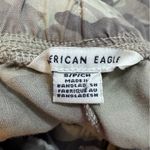 American Eagle  Camo Drawstring Cargo Pants Jogger Small Green Lightweight Photo 4