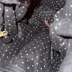 Juicy Couture Y2K beautiful boucle wool bows tote bag Photo 5