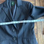 J.Crew  Suiting Black Lightweight Wool Lined Blazer Size 0 Photo 6