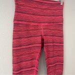 Lululemon Wunder Under High Rise Crop Cyber Boom Juice Alarming - size 6 Photo 2