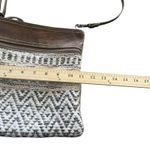 Myra‎ Bag Contentment 100% Cotton Leather Boho Crossbody Bag Purse Brown Photo 7