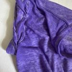 Free People  Beach Oversized Purple Keep Me Burnout Tee Photo 6