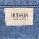 Hudson Jeans Hudson Button Down Chambray Short Sleeve Denim Shirt Photo 2