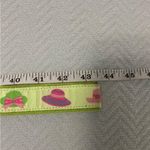 Vintage Preppy Lady Hats D Ring Ribbon Belt LG Douglas Paquette Providen Green Photo 3