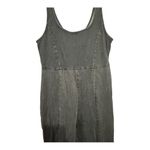 Urban Outfitters  Washed Black Overall Jumpsuit Straight Leg // Size Medi… Photo 1