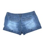 SO Vintage Y2K  Blue Low-Rise Chino Shorts Women’s Size 5 (30”) | Preppy Coastal Photo 2