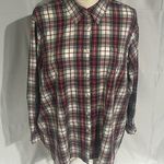 Jessica London  women’s plus size plaid button down shirt size 24. Photo 0