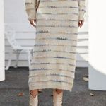 SheIn Colorful Whipstitch Knit Skirt Photo 0