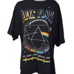 Pink Floyd Rock Band Oversized Tee  The Darkside of the Moon 1972 - 1973 World Tour Photo 0